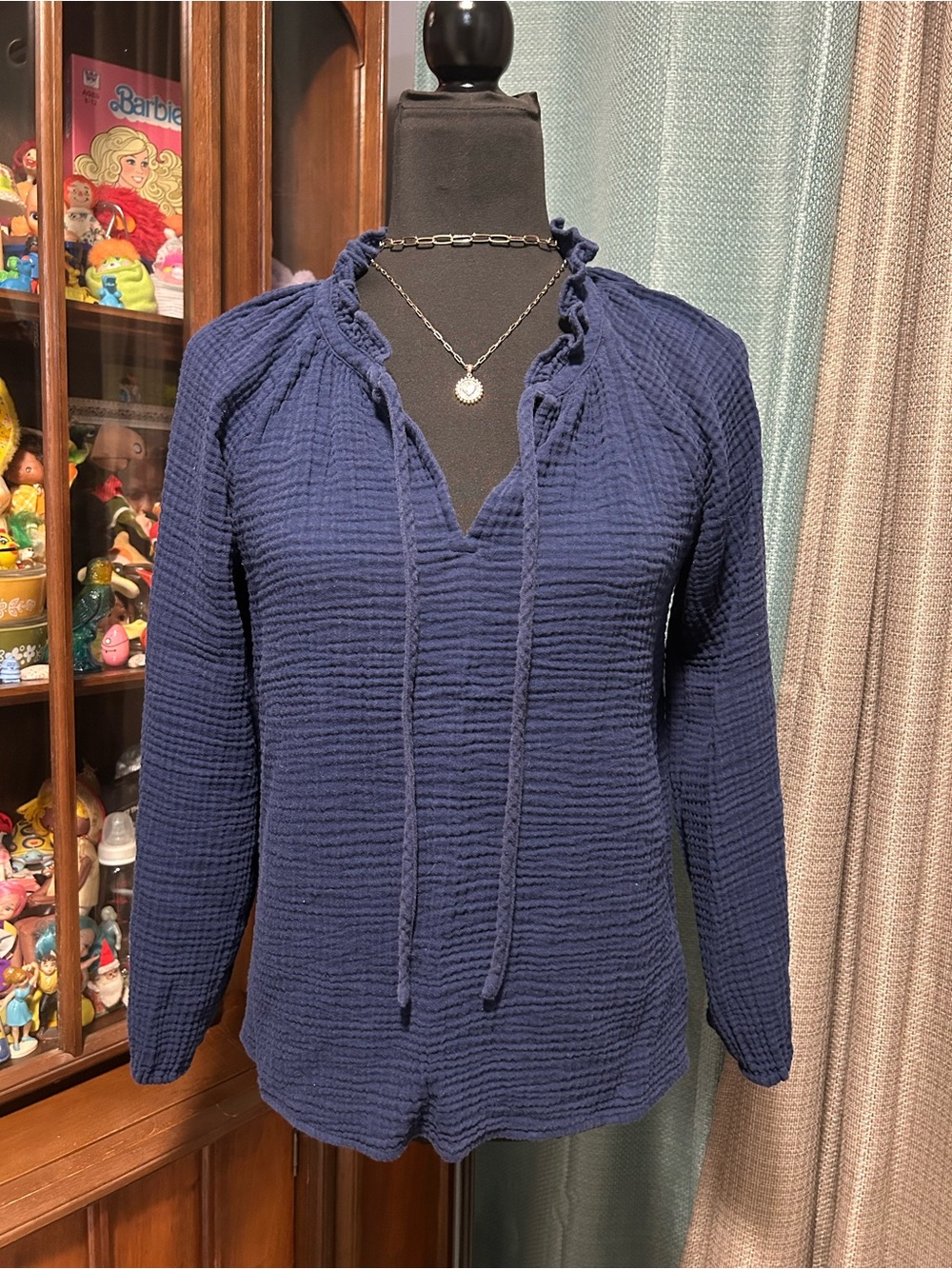 JCrew Gauze Top-S